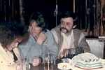 10.11.1984: Karat in Schnaid bei Bamberg mit dem damaligen Karat-Haupt-Fanclub Essen